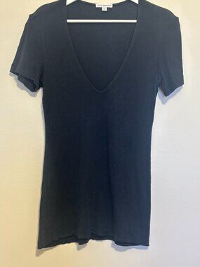 James Perse Deep V neck